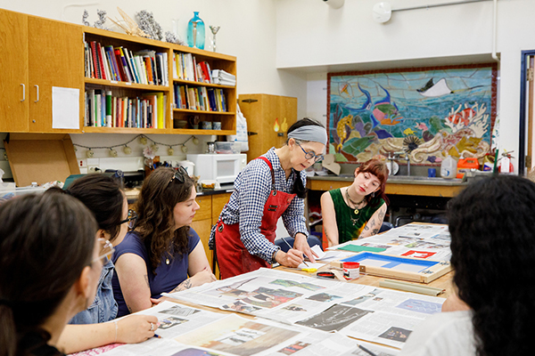 Meri Lau leading a workshop