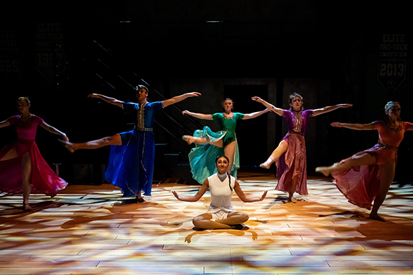 Dance performance put on by University of Wisconsin students