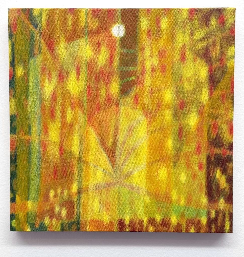 "Light Eater" painting, by Kalil Mitchell